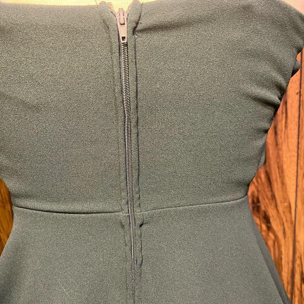 B Darlin Green Mini Dress - Picture 5 of 9
